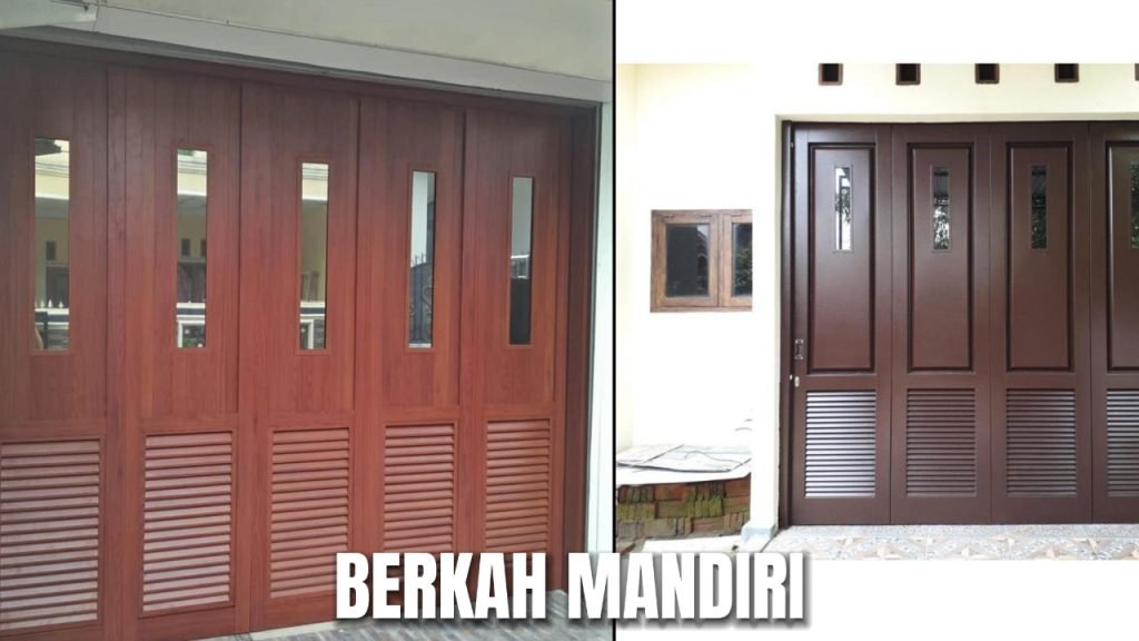 Jasa Pembuatan Pintu Garasi Aluminium di Pancoran Mas Depok
