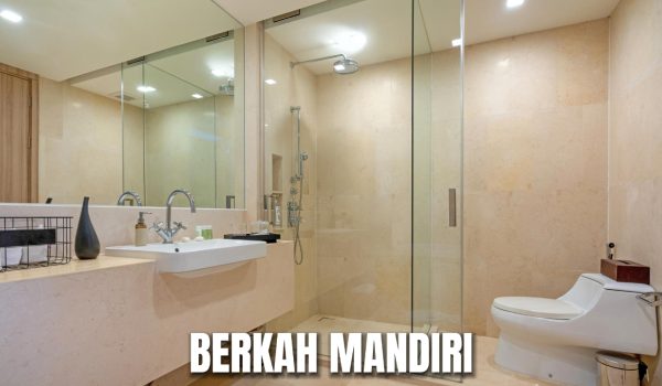 JASA PEMBUATAN PENYEKAT KACA KAMAR MANDI JATI ASIH BEKASI