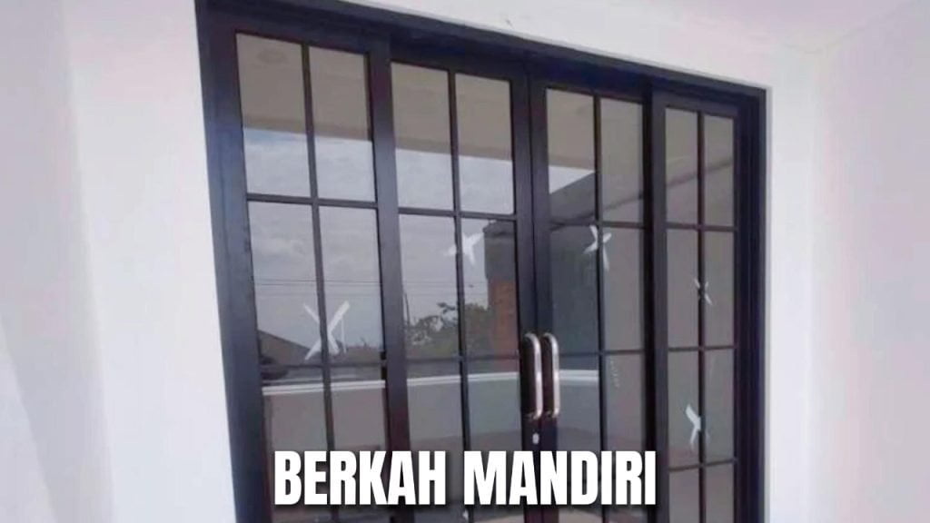 TOKO KACA ALUMINIUM TERDEKAT DI CIBARUSAH BEKASI.