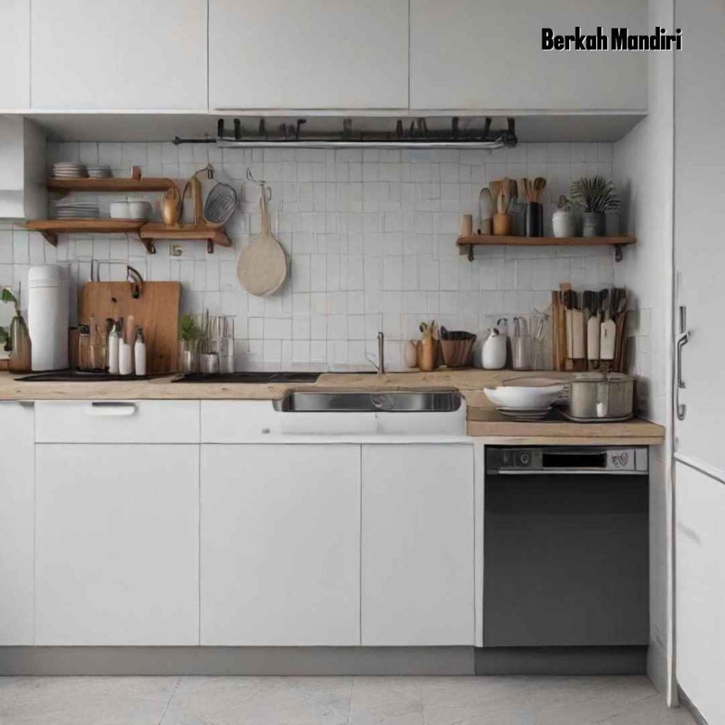 Desain Kitchen Set Aluminium Modern untuk Dapur Kecil di Bekasi