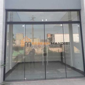 Spesialis pintu toko aluminium Bekasi Utara - Berkah Mandiri Aluminium