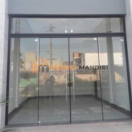 Spesialis pintu toko aluminium Bekasi Utara - Berkah Mandiri Aluminium