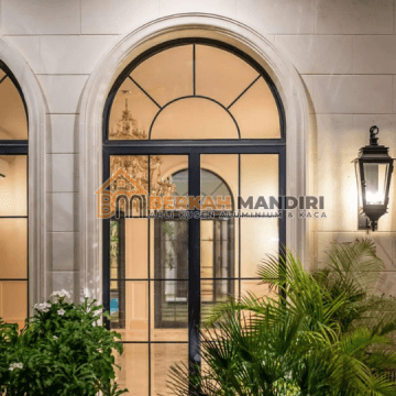 Tukang kusen jendela aluminium lengkung Bogor recommended