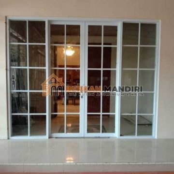 Pintu Aluminium Finish good pasang cepat area Cikarang
