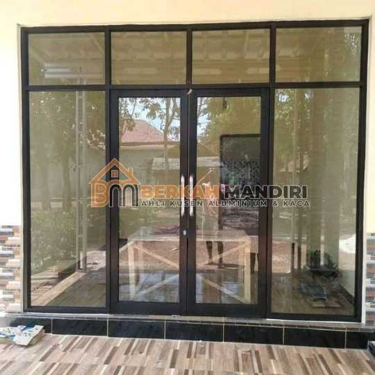 Pintu Kaca Toko Aluminium