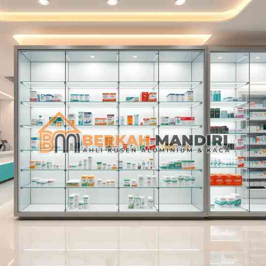 Pusat Pesanan Display Kaca Aluminium Apotek Bekasi Timur Pusat Pesanan Display Kaca Aluminium Apotek Bekasi Timur