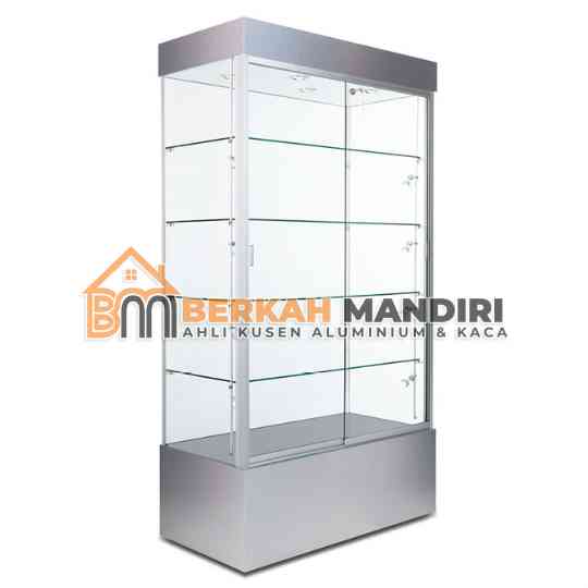 Supplier etalase kaca aluminium depok tangan pertama