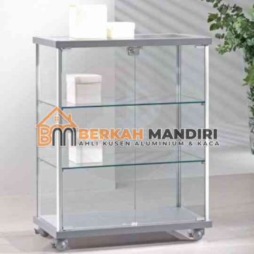 Supplier etalase kaca aluminium depok tangan pertama
