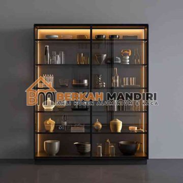 Vendor Display Kaca Aluminium Murah Bekasi