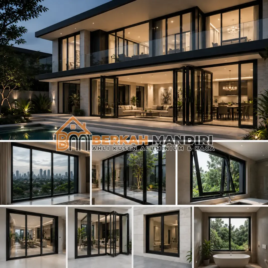 Kusen Aluminium Bergaransi Resmi untuk Rumah Mewah di Jakarta Selatan Kusen Aluminium Bergaransi Resmi untuk Rumah Mewah di Jakarta Selatan