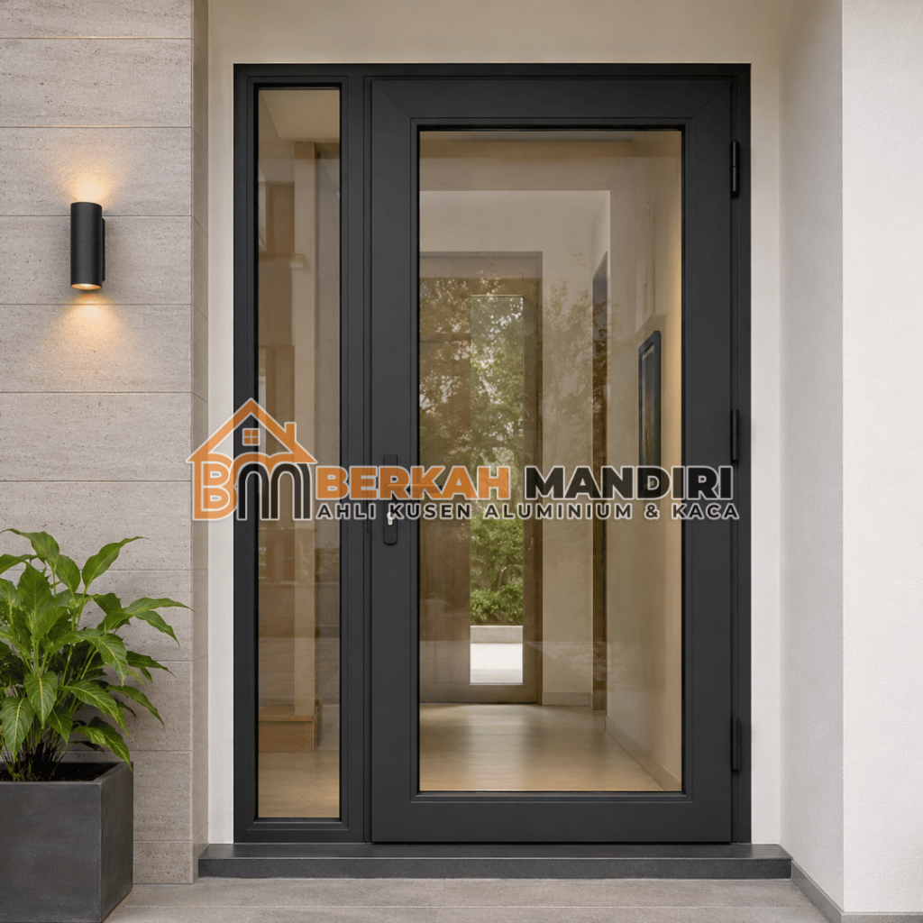 pintu aluminium minimalis Jakarta Barat
