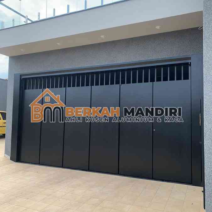 Spesialis Pintu Garasi Aluminium Depok Sliding Anti Macet