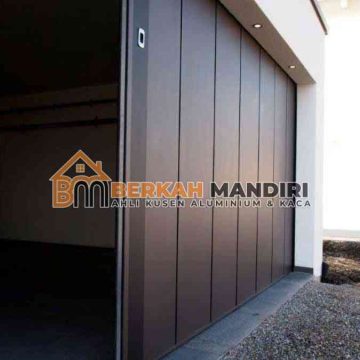 Spesialis Pintu Garasi Aluminium Tangerang Bahan Premium