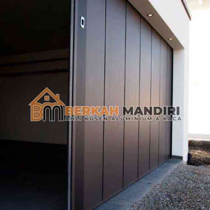 Spesialis Pintu Garasi Aluminium Tangerang Bahan Premium