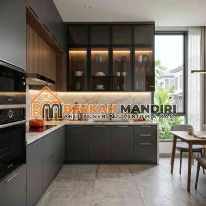 Jasa Kabinet Dapur Aluminium Bekasi Tahan Banjir Teruji
