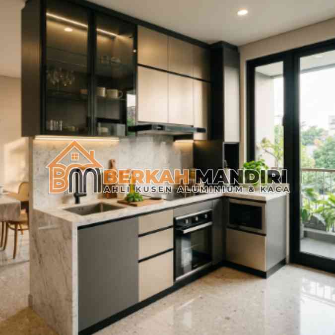 Jasa Kabinet Dapur Aluminium Bekasi Tahan Banjir Teruji