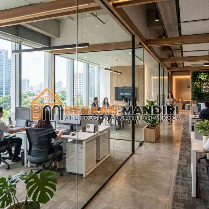partisi kaca kantor Bekasi Minimalis bongkar pasang murah partisi kaca kantor Bekasi Minimalis bongkar pasang murah
